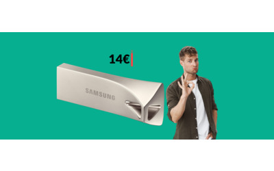 Chiavetta USB 32GB Samsung: elegante e veloce come un fulmine