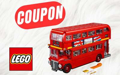 Con il COUPON eBay potrai avere un Bus LEGO direttamente da LONDRA!