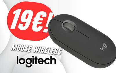 Con solo 19€ ti porterai a casa un ottimo Mouse Wireless di Logitech!