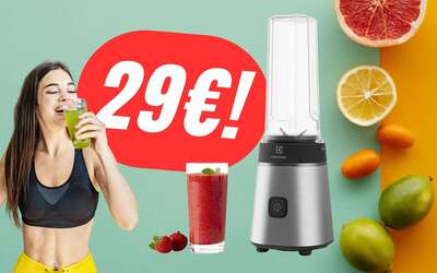 Crea Smoothie e Frullati grazie al Blender Electrolux a soli 29€!