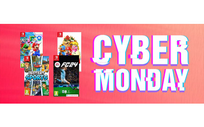 Cyber Monday Amazon: i giochi Nintendo Switch in offerta fino a STASERA