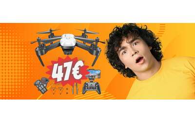 Drone con telecamera in DOPPIO SCONTO ora è tuo a soli 47€, WOW