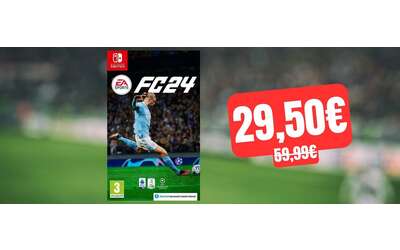 EA Sports FC 24 per Nintendo Switch: sconto STREPITOSO su Amazon (-51%)