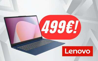 FAI PRESTO! Il Laptop di Lenovo con AMD Ryzen 5 e 512GB di SSD a soli 499€!
