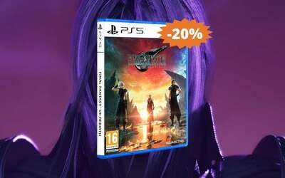 Final Fantasy VII Rebirth PS5: sconto ESCLUSIVO del 20%