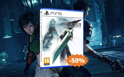 Final Fantasy VII Remake: sconto FOLLE del 50% per PlayStation 5