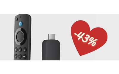 Fire TV Stick 4K a 39€ è la SORPRESA di Amazon per San Valentino (-43%)