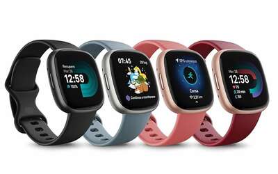 fitbit versa 4 il potente smartwatch a un prezzo wow 4 colori disponibili