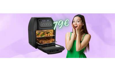 Friggitrice ad aria SUPER da 10 Litri a SOLI 79€: cucina sana e veloce