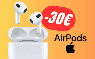 Gli Apple AirPods di terza generazione sono SCONTATI di 30€ su Amazon!