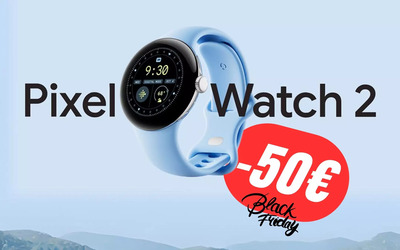 Google Pixel Watch 2: sconto di 50€ per il Black Friday su Amazon!