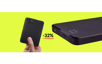 Hard disk esterno 3TB: AFFARE fatto ad un simile prezzo (119€)