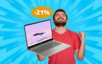 HP Chromebook Plus 15: la risposta alle tue esigenze (-21%)