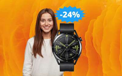 Huawei Watch GT 3: SUPER sconto 24% su Amazon