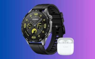 Huawei Watch GT 4, offerta stellare: gli auricolari FreeBuds SE 2 sono in omaggio