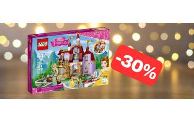 Idea regalo: set LEGO Disney Castello di Belle in MEGA SCONTO (-30%)
