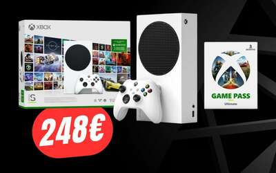 Il Bundle con Xbox Series S e Game Pass Ultimate a soli 248€ col COUPON