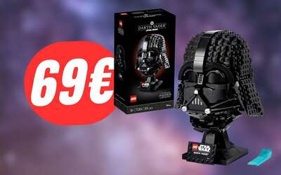 Il Casco LEGO di Darth Vader ti farà passare al lato oscuro per soli 69€!