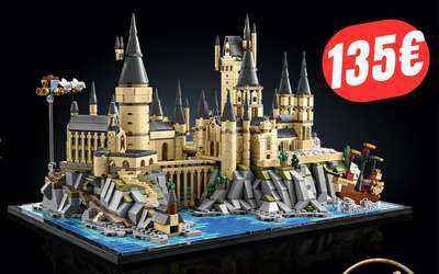 Il Castello di Hogwarts in versione LEGO costa 135€ su Amazon