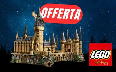 il castello di hogwarts in versione lego in sconto su ebay