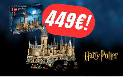 il castello di hogwarts in versione lego scontato