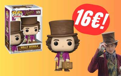 Il nuovissimo Funko POP! di Willy Wonka è già in SCONTO su Amazon!