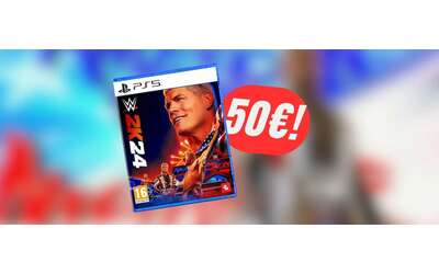 Il nuovissimo WWE 2K24 per PS5 è già SCONTATO a 50€!