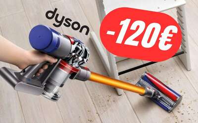 Il nuovo Aspirapolvere Senza fili Dyson V8 CROLLA di PREZZO: ben 120€ in meno!