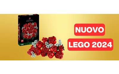 Il nuovo LEGO Bouquet di Rose è DISPONIBILE su Amazon