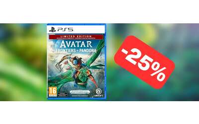 Il nuovo videogioco di Avatar in OFFERTA LAMPO su Amazon (-25%)