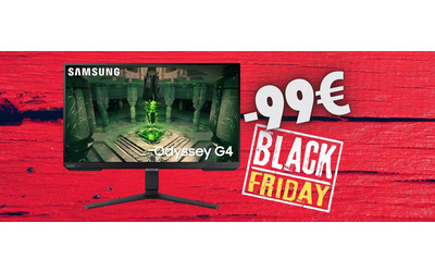 Il RE dei monitor gaming, Samsung Odyssey G4, a 99€ in MENO