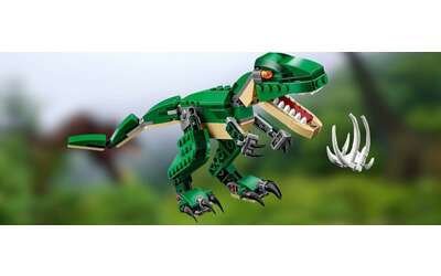 il vendutissimo lego dinosauro 3 in 1 tornato in sconto su amazon