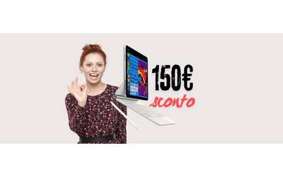 iPad Air 64GB: 150€ di SCONTO sull’unghia con Unieuro