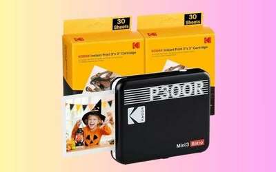 Kodak Mini 2 Retro in offerta, il prezzo scende sotto i 100€: stampa le tue foto istantaneamente