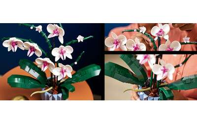 la lego orchidea tornata in offerta su amazon risparmi il 20