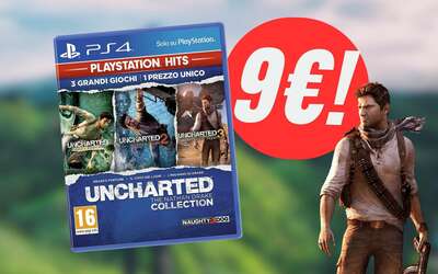 La Uncharted Collection per PS4 ti farà giocare la trilogia per soli 9€!