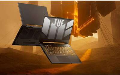 Laptop Asus TUF Gaming F15 in offerta, risparmi 500€: RTX 4050, Intel Core i7 e 144Hz