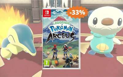 Leggende Pokémon Arceus: MEGA sconto del 33% su Amazon