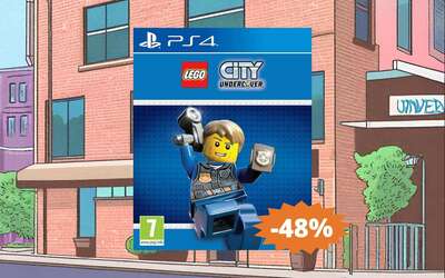 LEGO CITY Undercover per PS4: sconto FOLLE del 48% su Amazon