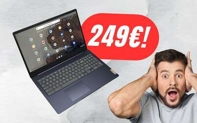 Lenovo IdeaPad 3 è il Chromebook perfetto e costa solo 249€!