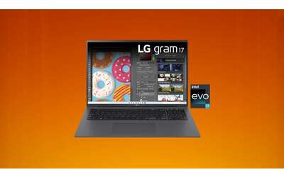 LG Gram in offerta su Amazon: il prezzo crolla del 33%, il miglior display in...