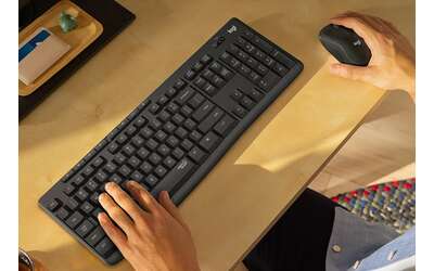 Logitech MK295: kit mouse + tastiera a soli 33€ su Amazon!
