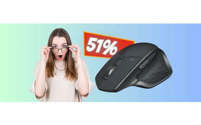 logitech mx master 2s prezzo pi basso per il mitico mouse wireless
