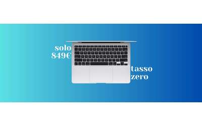 MacBook Air a soli 849€ su Unieuro, anche Tasso Zero