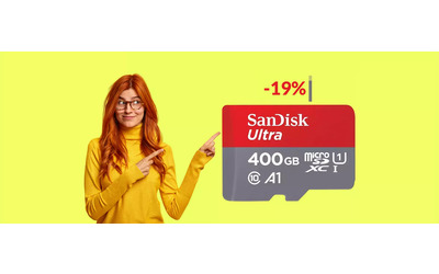 MicroSD SanDisk 400GB: non esiste di meglio a poco più di 70€