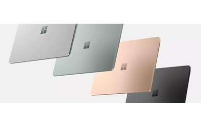 microsoft surface laptop 5 il pc da comprare oggi con il 25 di sconto