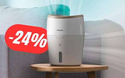 Migliora la qualità dell’aria di casa tua con l’Umidificatore di Philips (a SOLI 79€!)