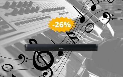 Mini soundbar Sharp: ottima OCCASIONE a questo prezzo (-26%)
