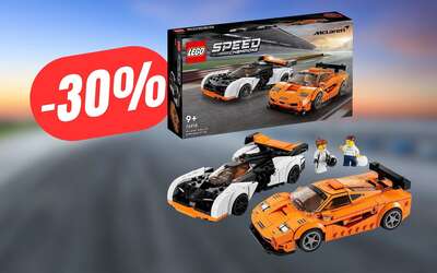 MINIMO STORICO per il DOPPIO set LEGO McLaren