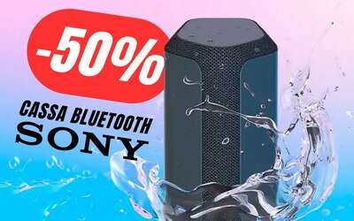 MINIMO STORICO per la Cassa Bluetooth indistruttibile di Sony!